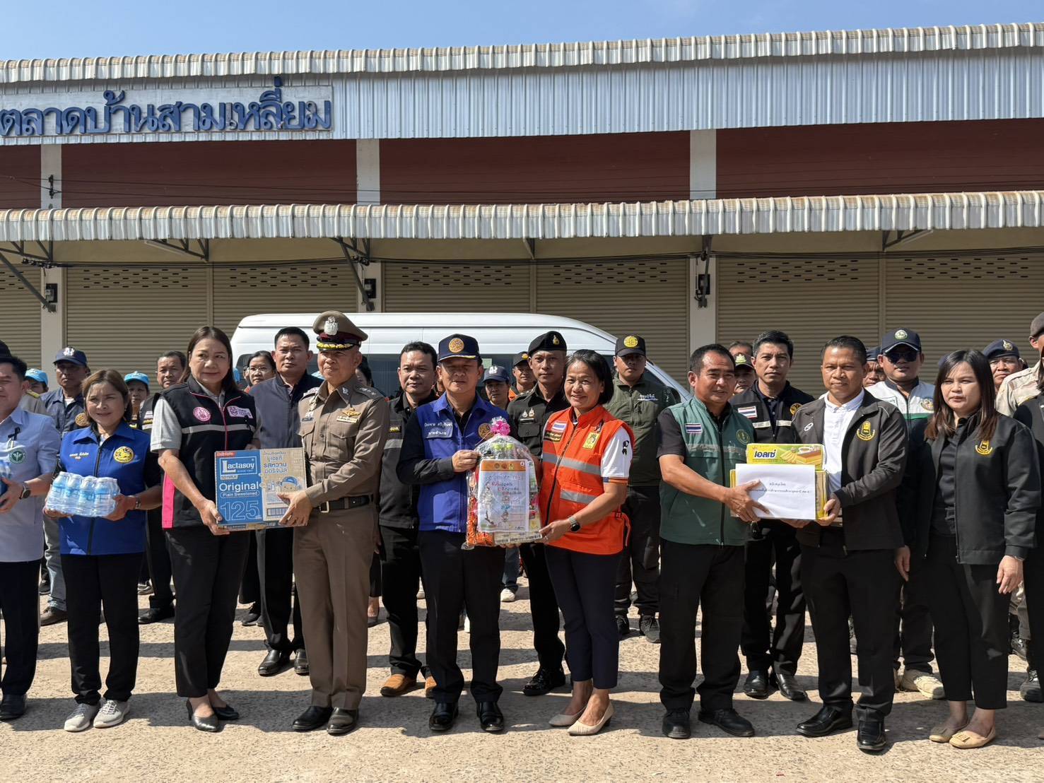 การติดตามและตรวจเยี่ยมการปฏิบัติงานตามมาตรการป้องกันและลดอุบัติเหตุทางถนนช่วงเทศกาล พ.ศ. 2569